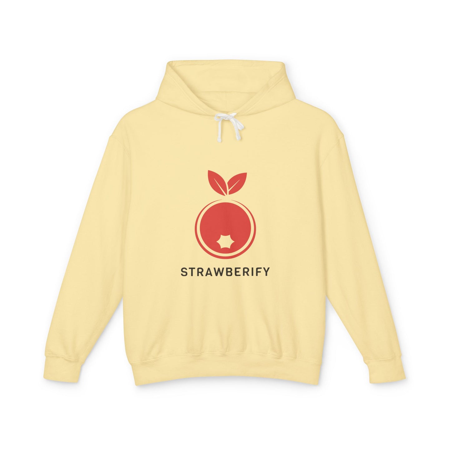 Strawberify Unisex Lightweight Hooded Sweatshirt