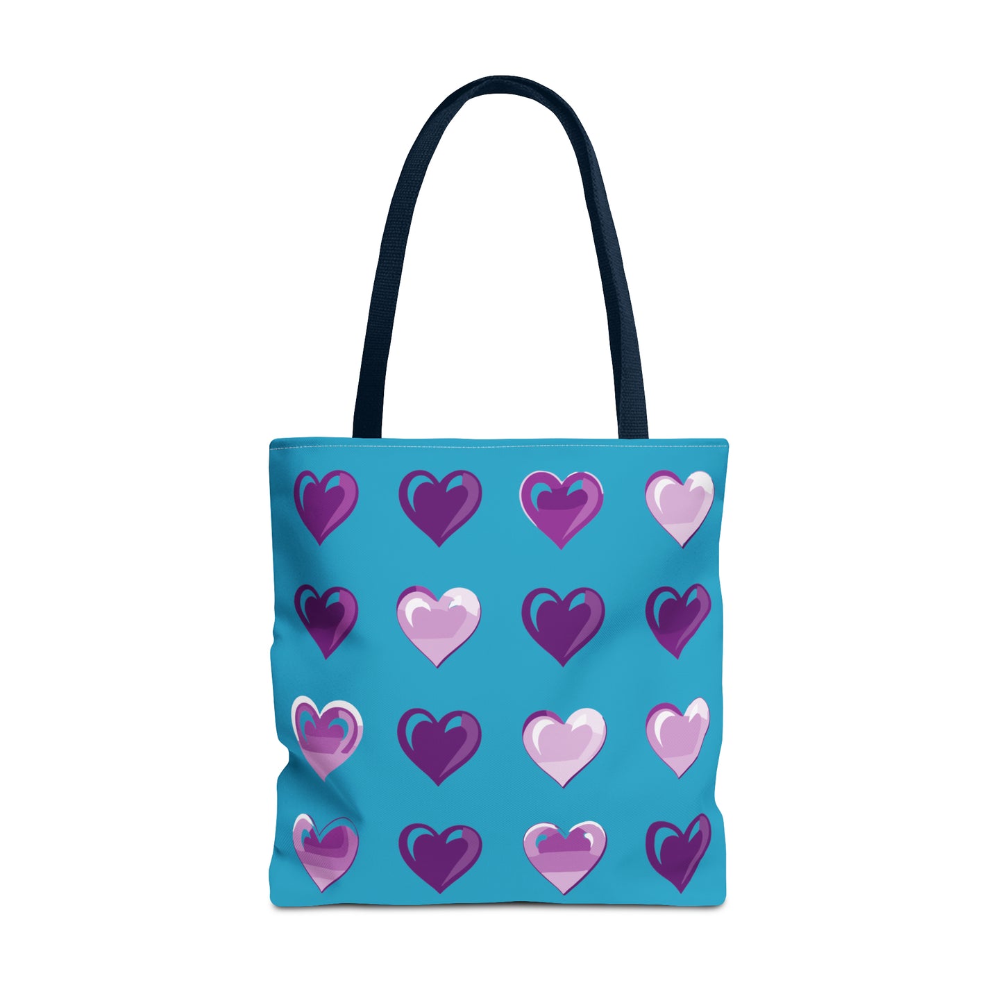 Valentine's Turquoise Tote Bag (AOP)