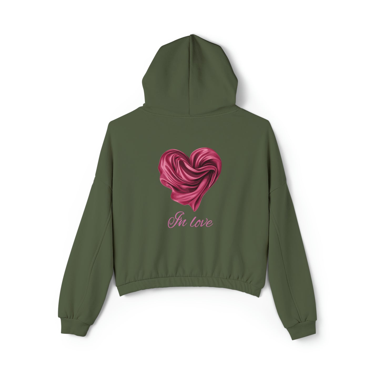 Valentine's best Gift, Women's Cinched Bottom Hoodie