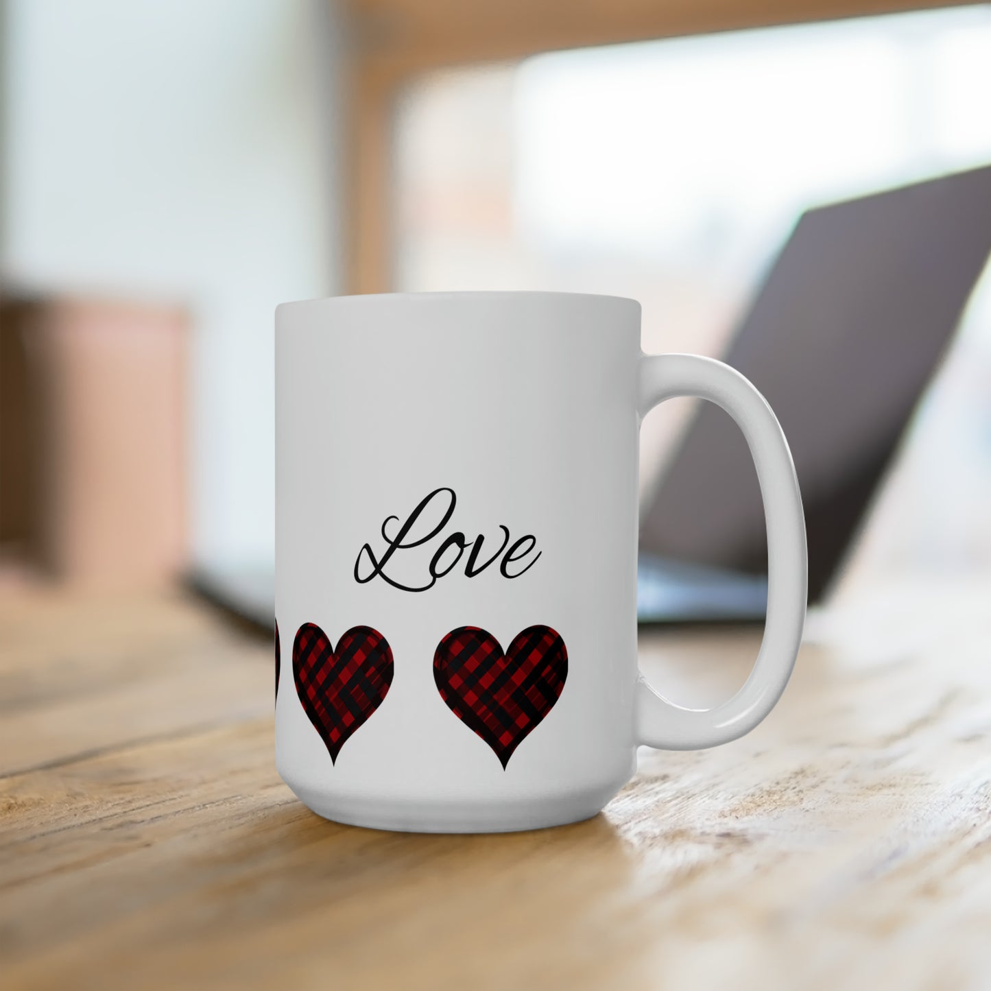 Valentine's day, white color Ceramic Mug15oz