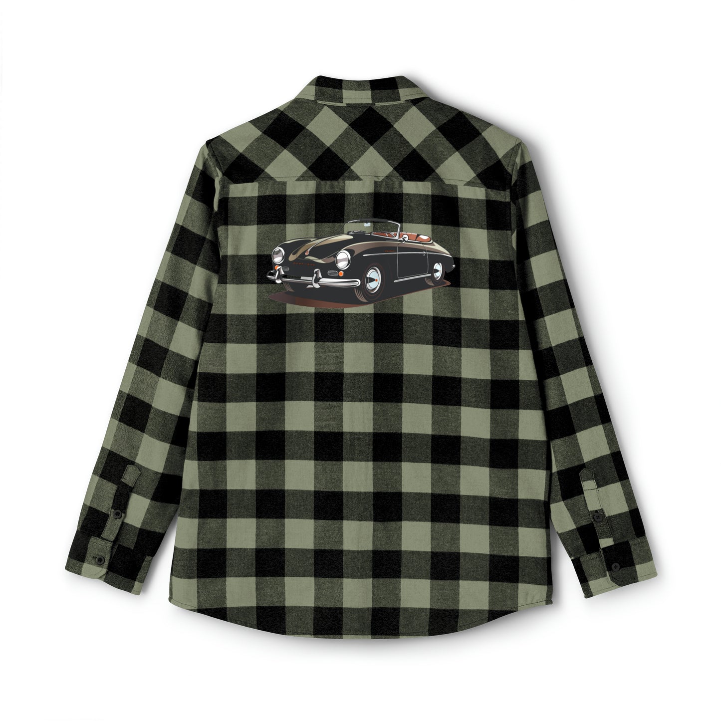 black stylist car Unisex Flannel Shirt