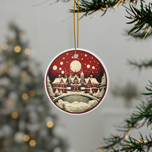 Christmas Ceramic Ornaments (1pc, 3pcs, 5pcs, 10pcs)