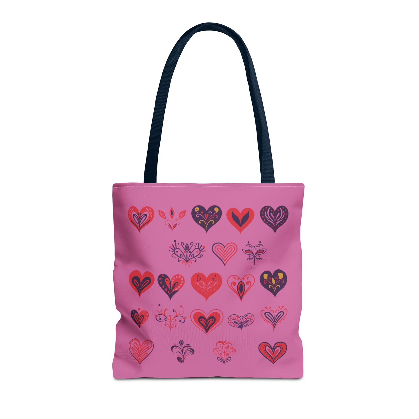 Valentine's light pink Tote Bag (AOP)