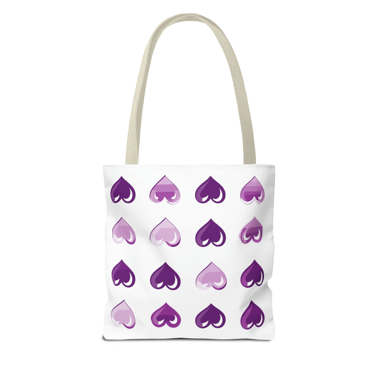 Valentine's white Tote Bag (AOP)