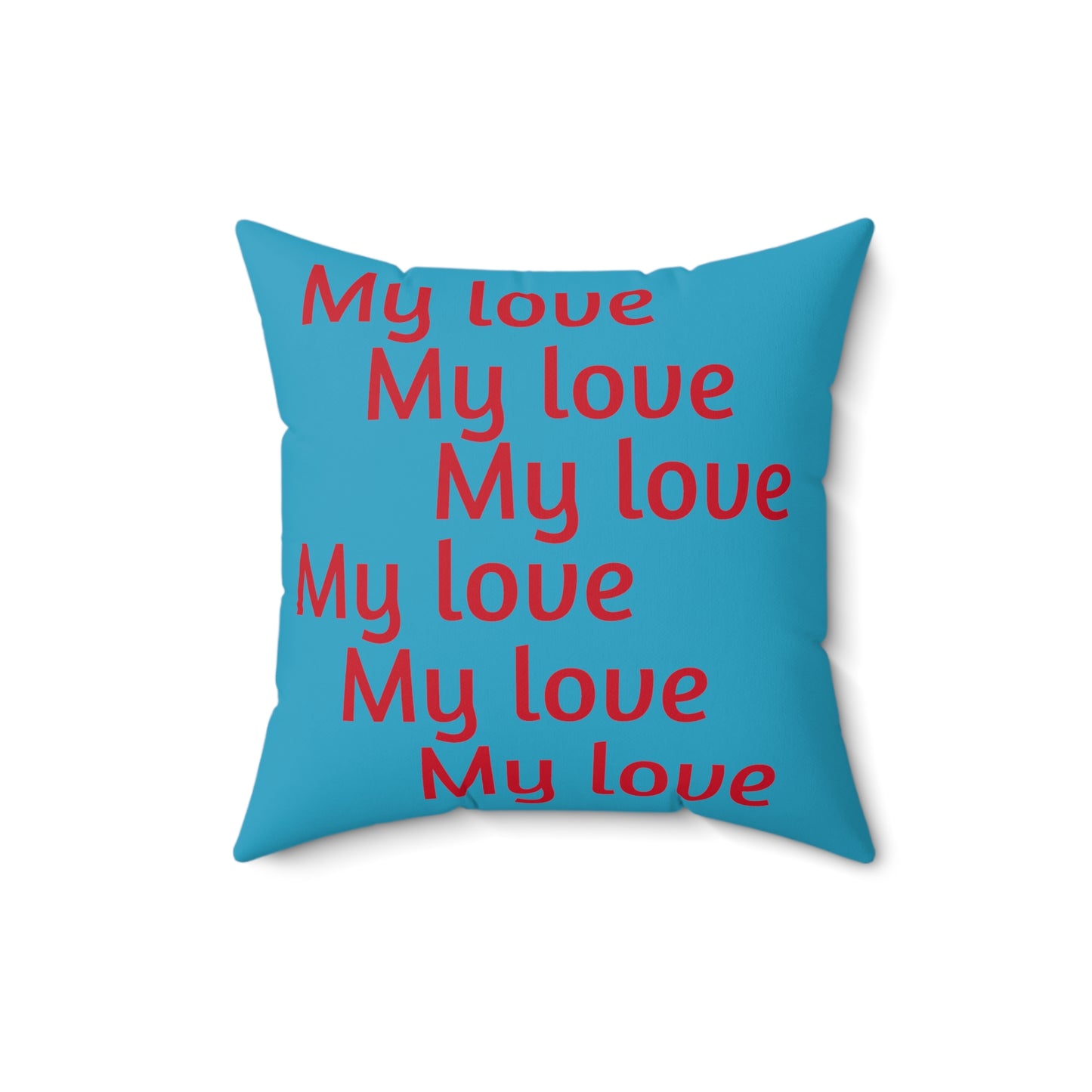 Valentine's day best home decor Spun Polyester Square Pillow