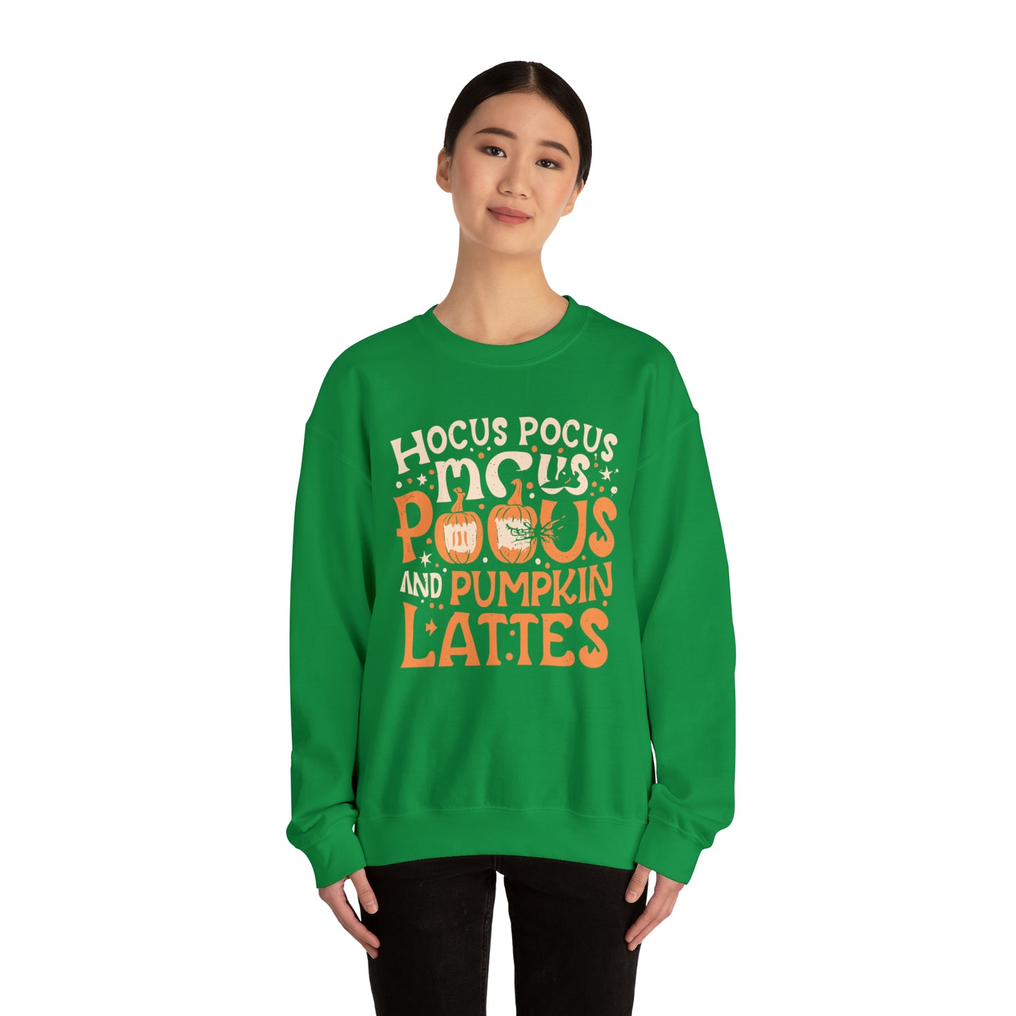 Hocus Pocus Pumpkin Lattes Halloween Sweatshirt, Spooky Season Halloween Sweatshirt, Halloween Costume, Spooky Sweatshirt, Halloween Gifts