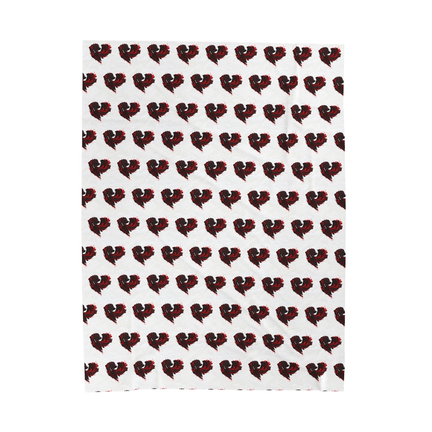 Valentine's Day Velveteen Plush Blanket