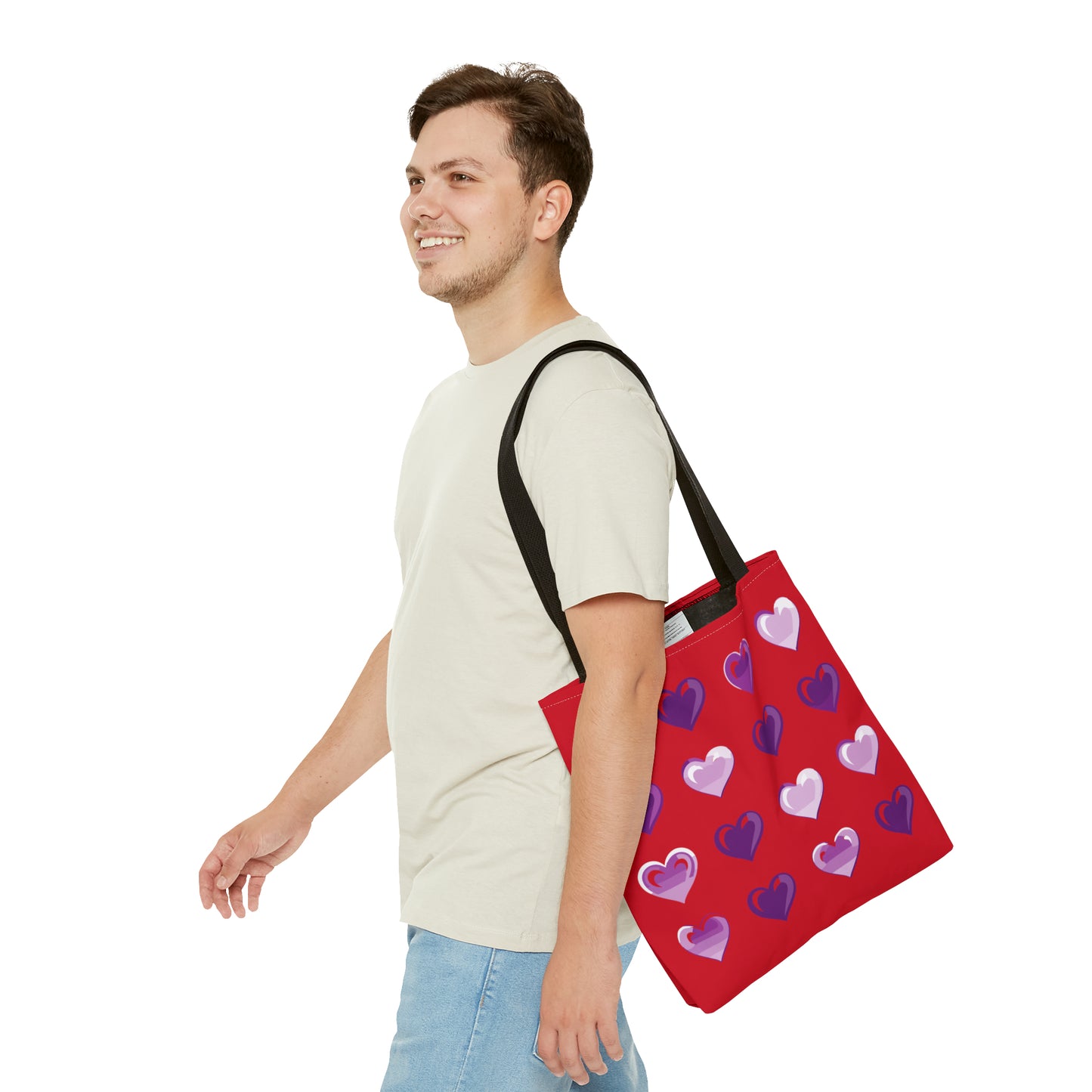 Valentine's red Tote Bag (AOP)