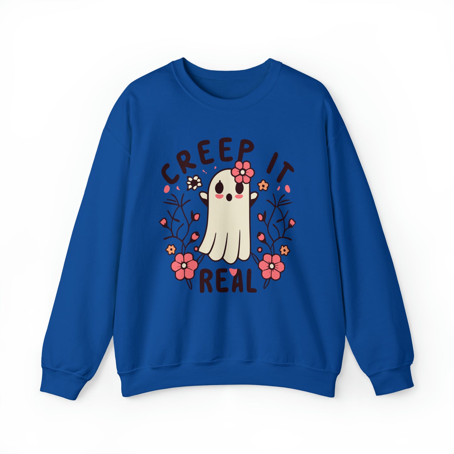 Creep It Real Sweatshirt, Spooky Season Halloween Sweatshirt, Winter Sweatshirt, Spooky Sweatshirt, Halloween Gifts