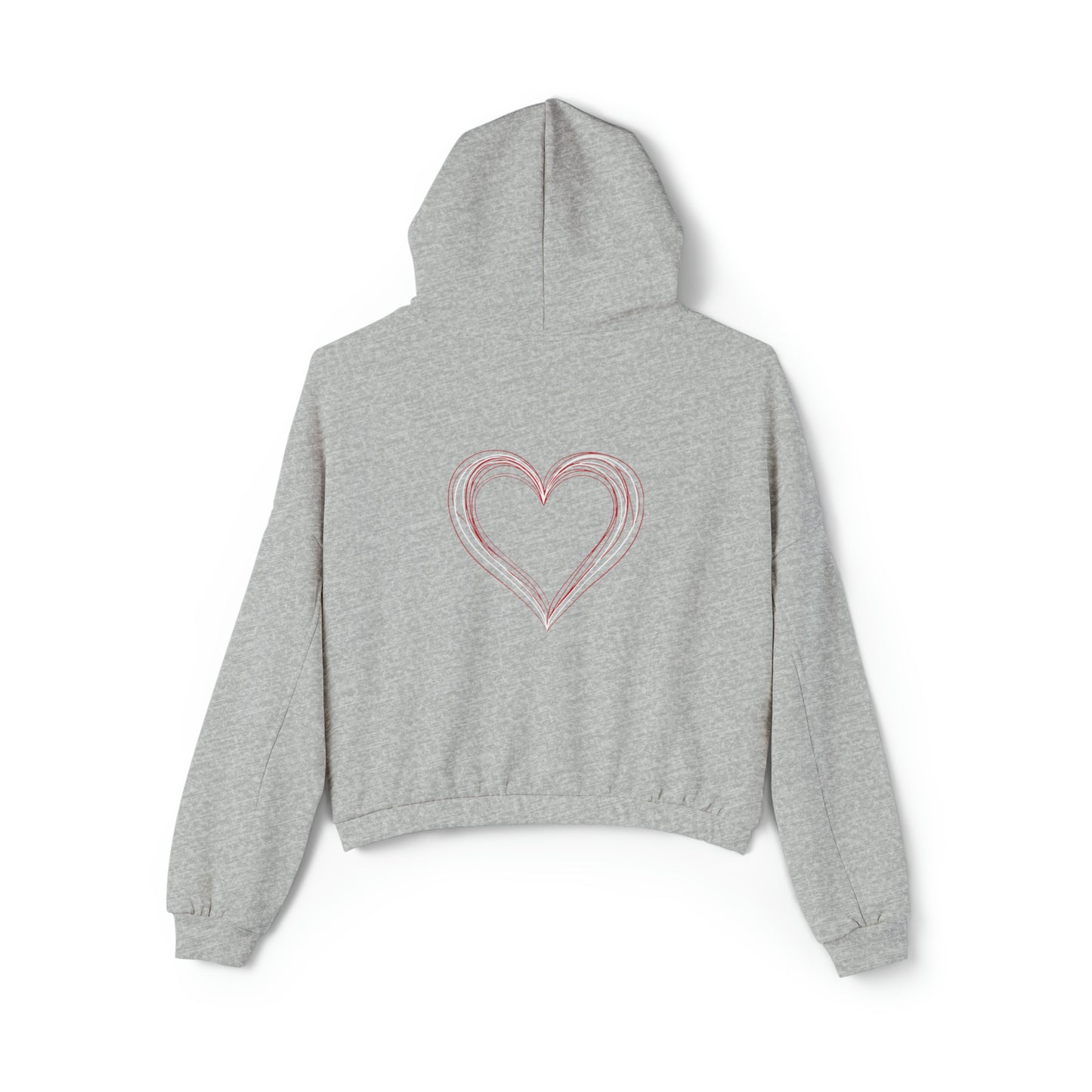 Valentine's best Gift, Women's Cinched Bottom Hoodie