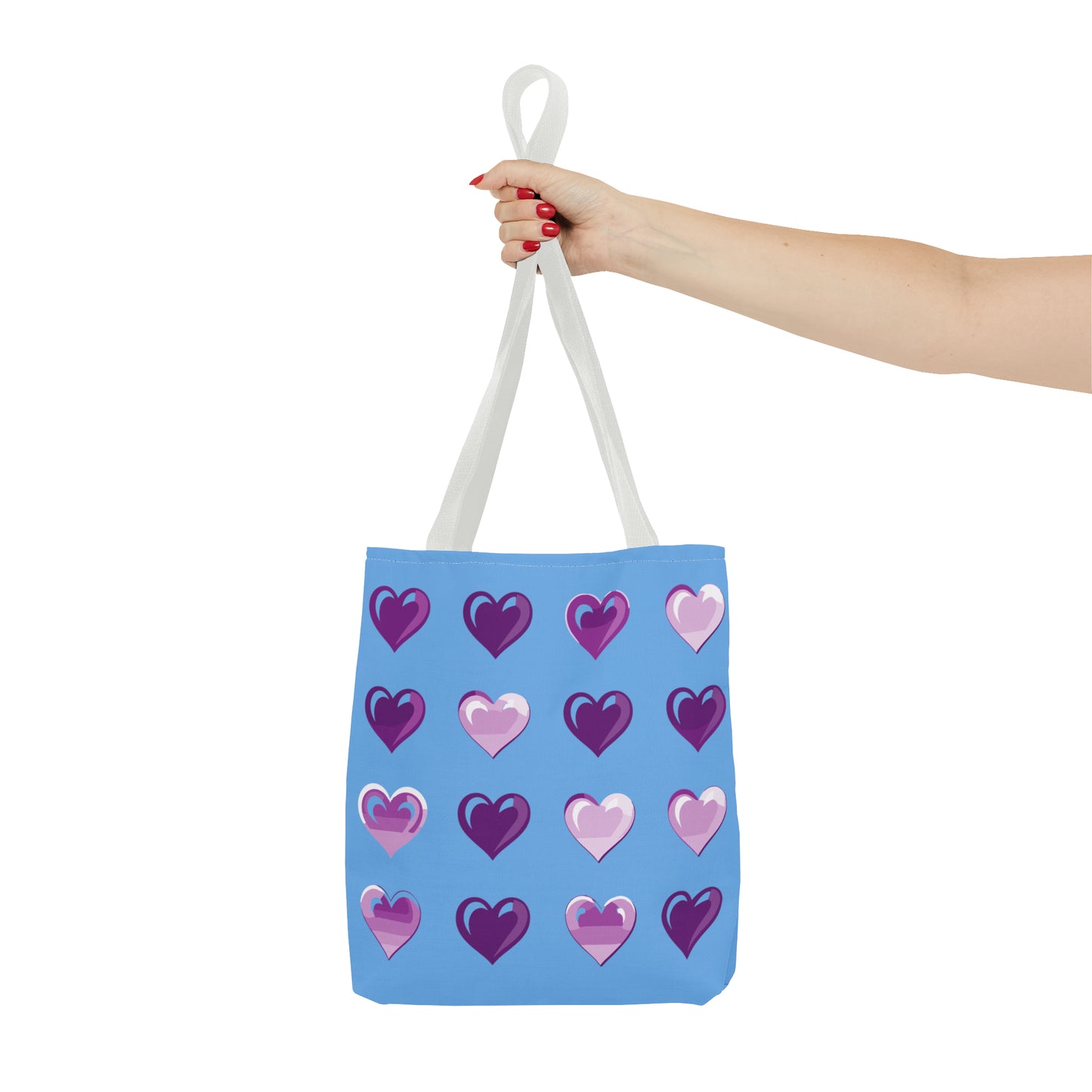 Valentine's Light blue Tote Bag (AOP)