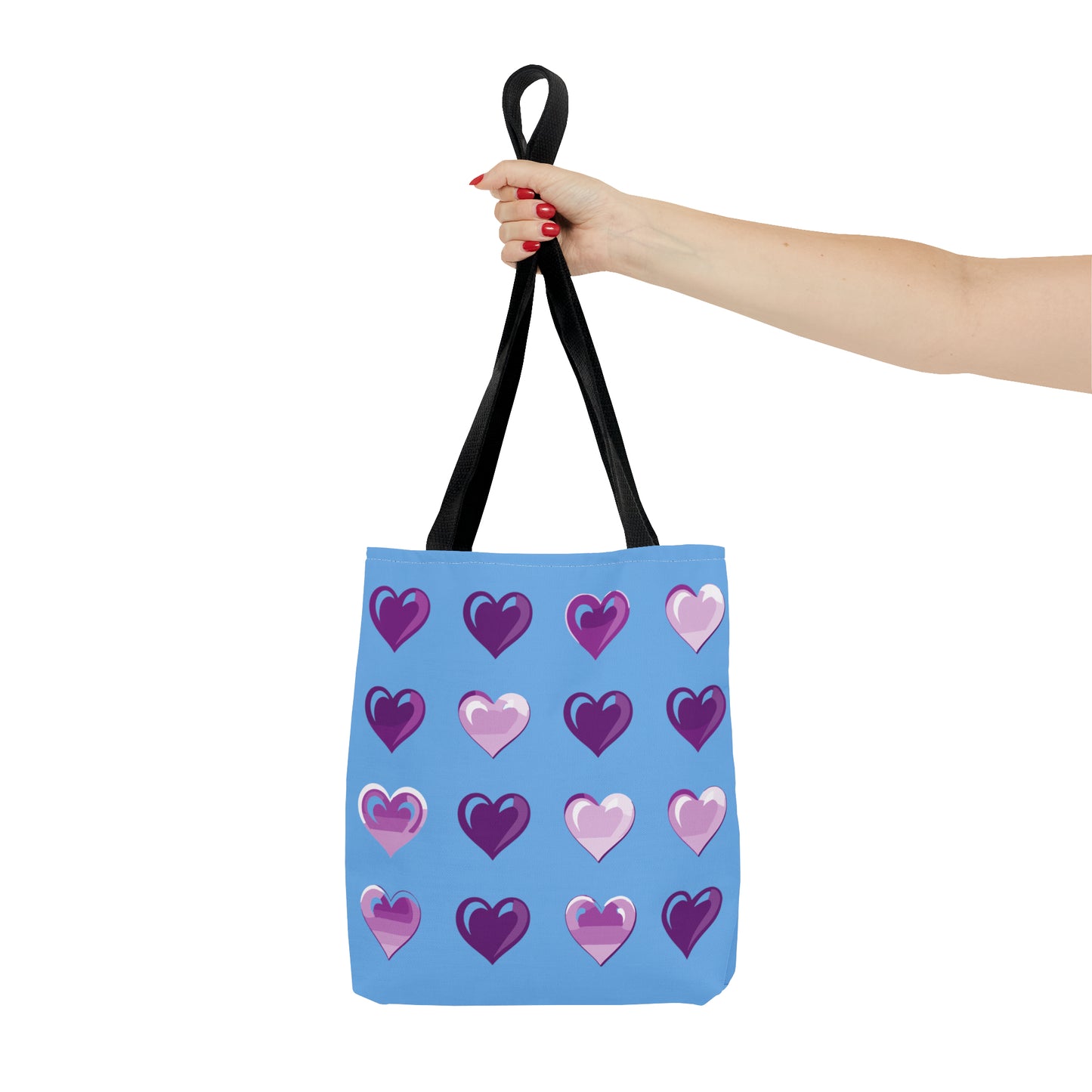 Valentine's Light blue Tote Bag (AOP)