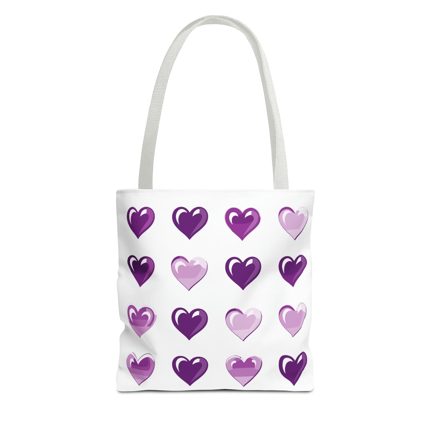 Valentine's white Tote Bag (AOP)