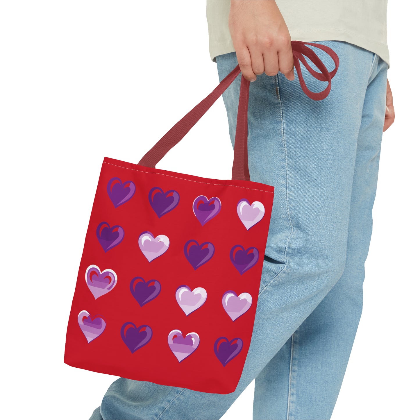 Valentine's red Tote Bag (AOP)