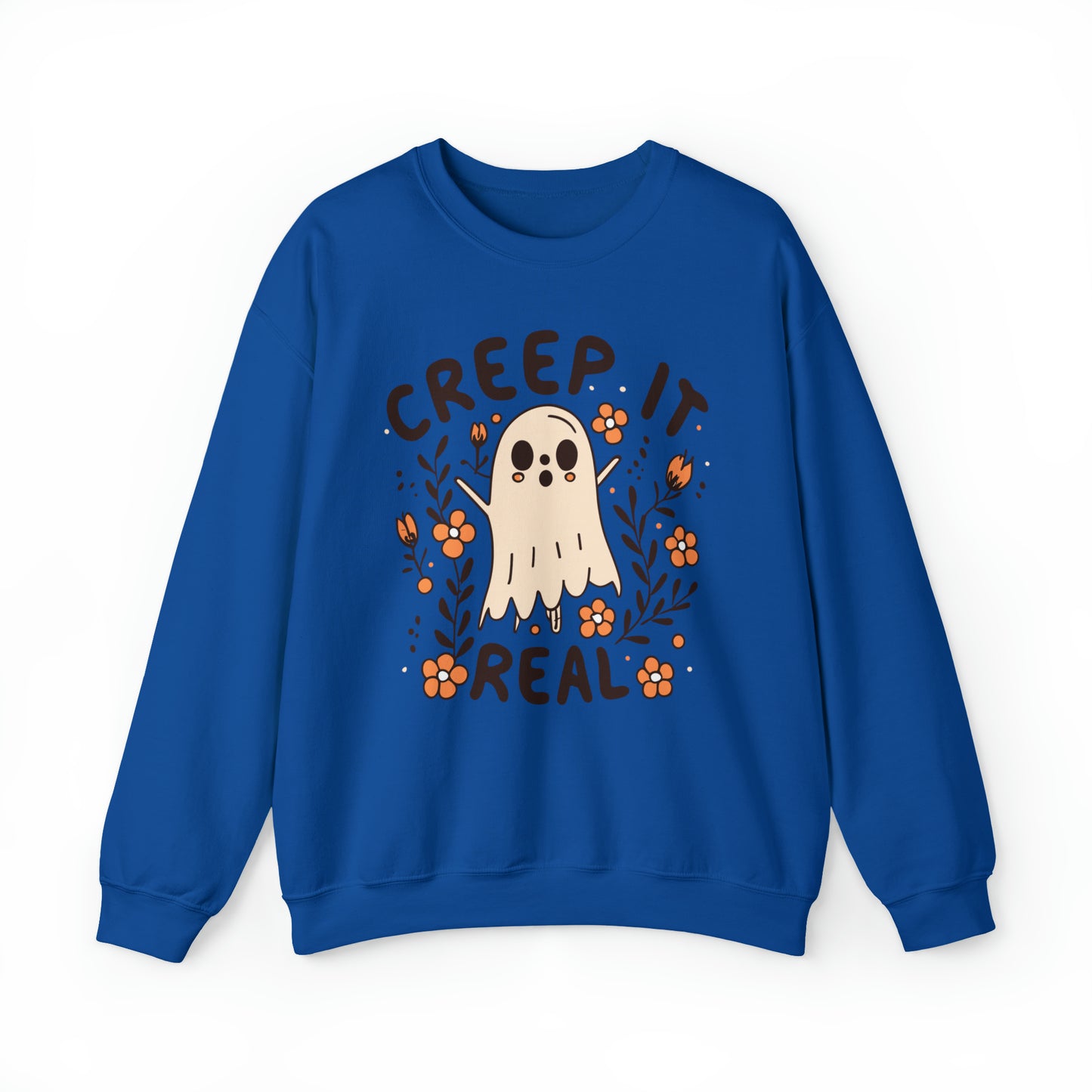 Creep It Real Sweatshirt, Spooky Season Halloween Sweatshirt, Winter Sweatshirt, Spooky Sweatshirt, Halloween Gifts