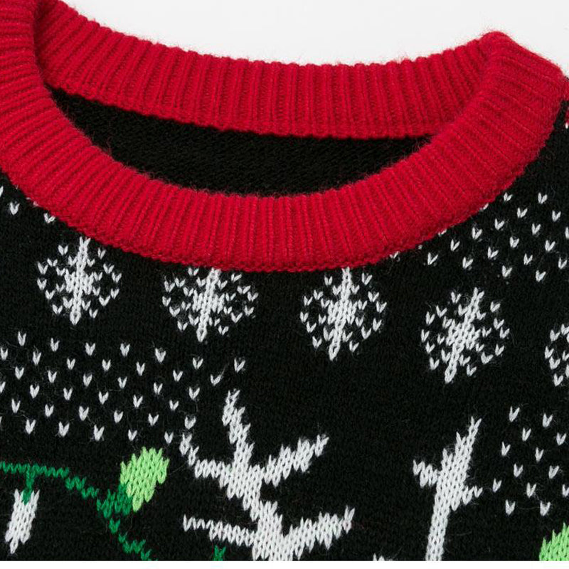 O-neck men women Christmas sweater