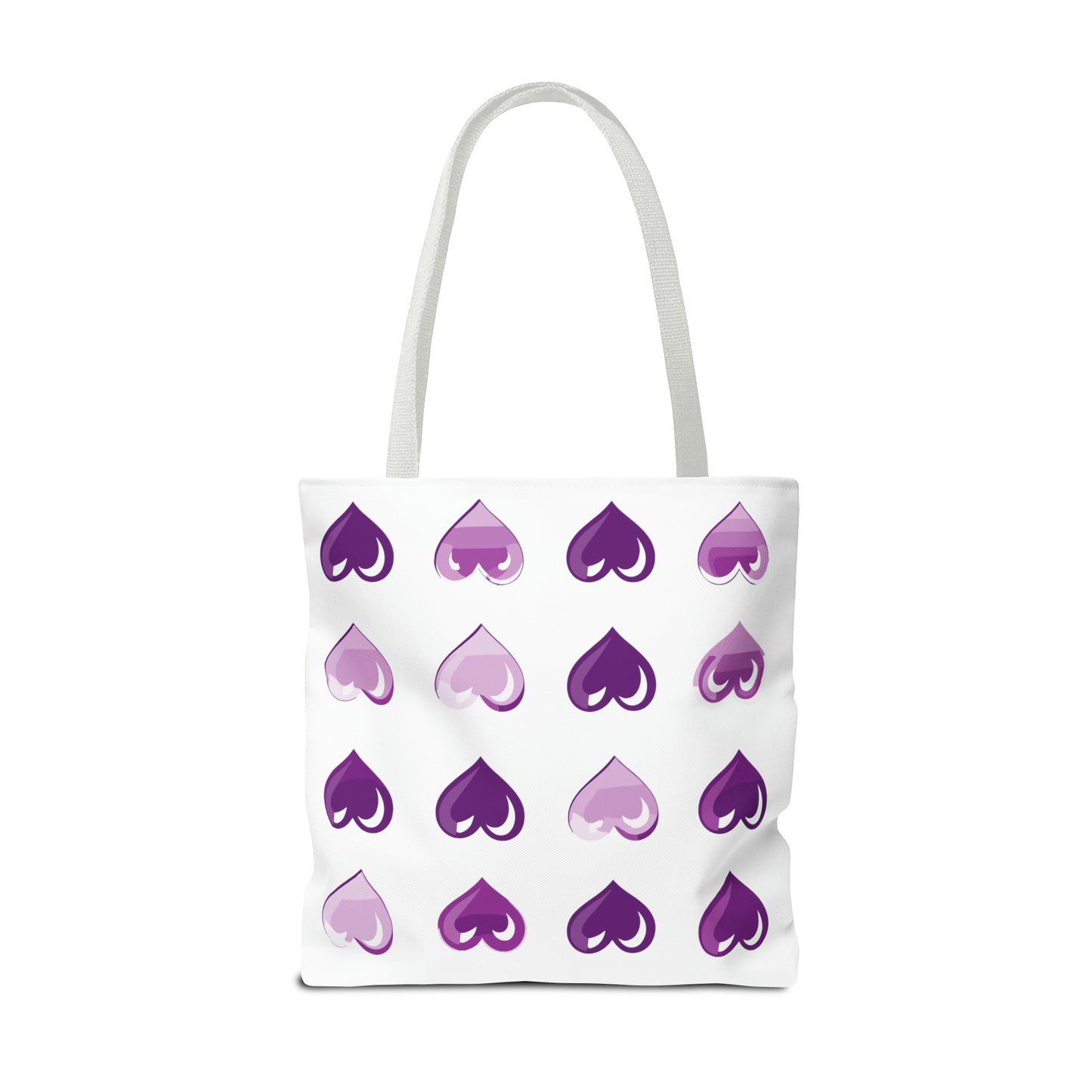 Valentine's white Tote Bag (AOP)