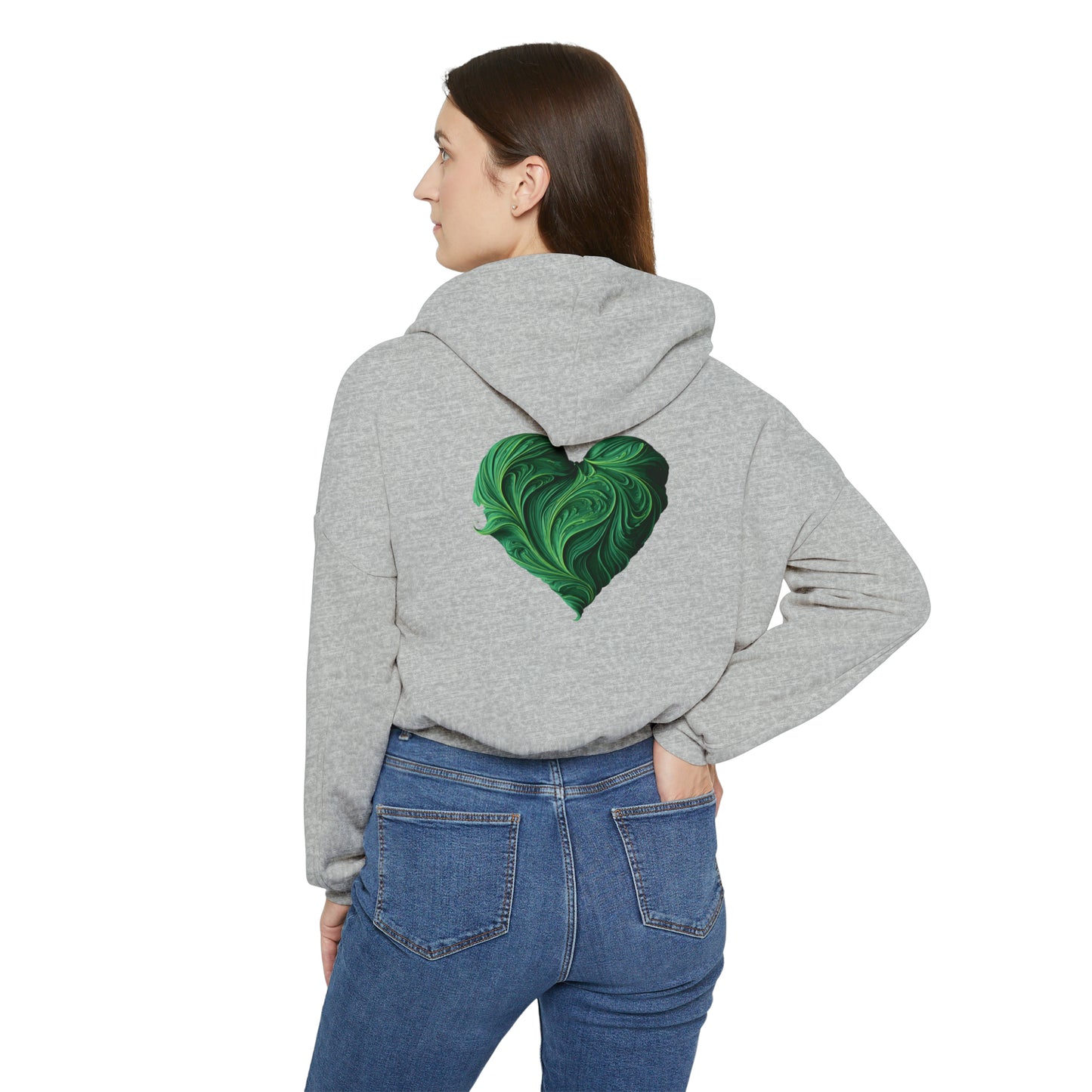 Valentine's best Gift, Women's Cinched Bottom Hoodie