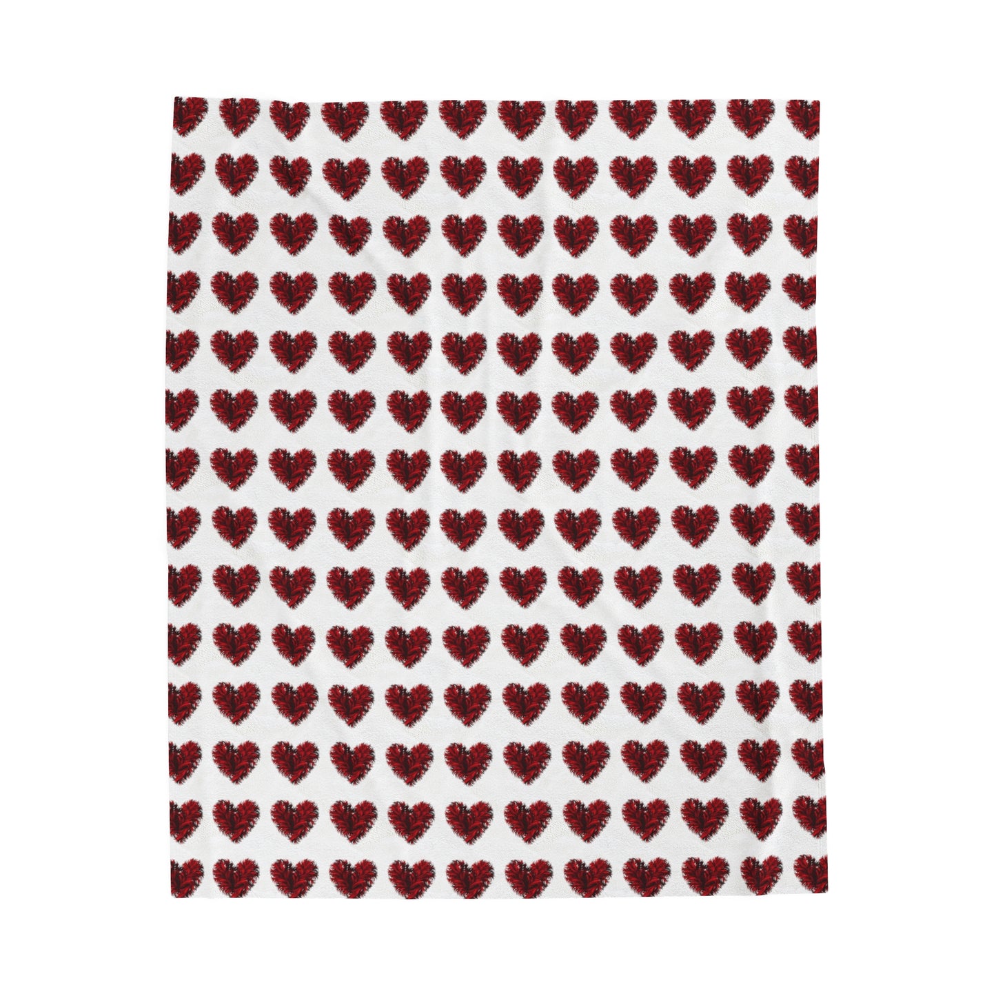 Valentine's Day Velveteen Plush Blanket