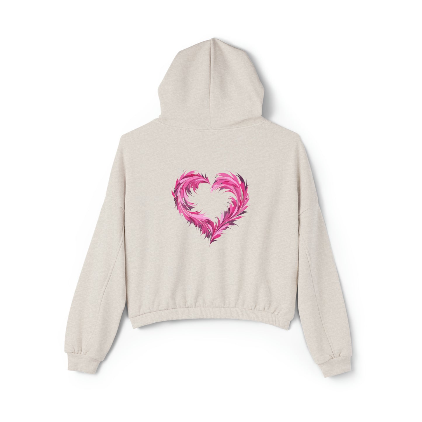 Valentine's best Gift, Women's Cinched Bottom Hoodie