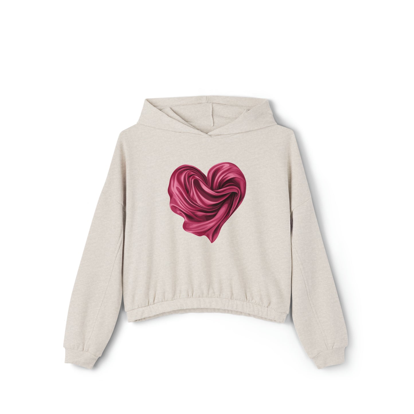 Valentine's best Gift, Women's Cinched Bottom Hoodie