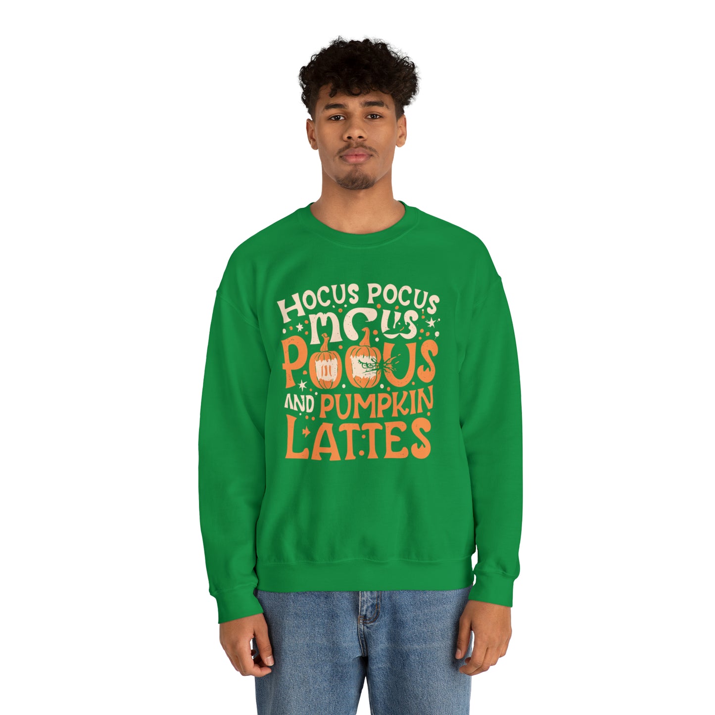 Hocus Pocus Pumpkin Lattes Halloween Sweatshirt, Spooky Season Halloween Sweatshirt, Halloween Costume, Spooky Sweatshirt, Halloween Gifts