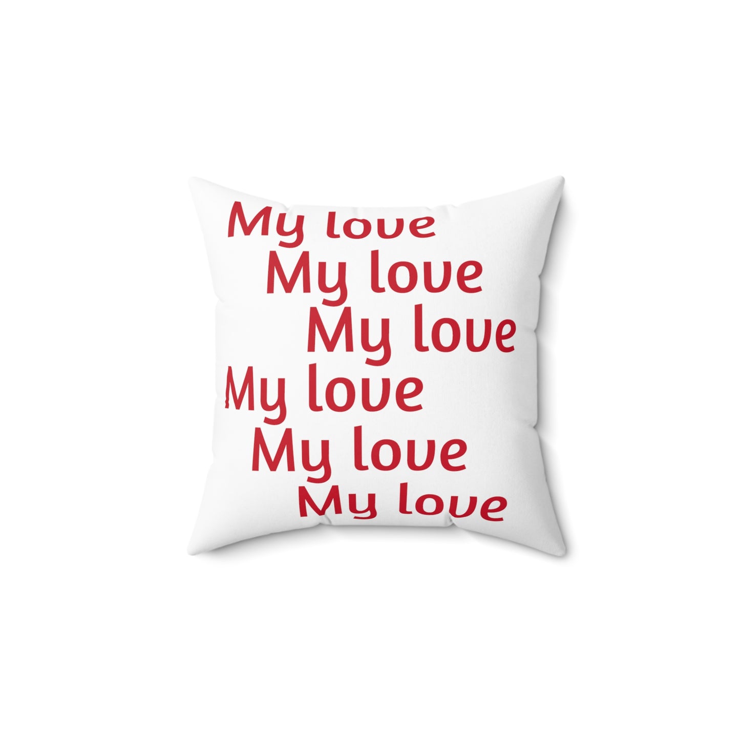 Valentine's day best home decor Spun Polyester Square Pillow