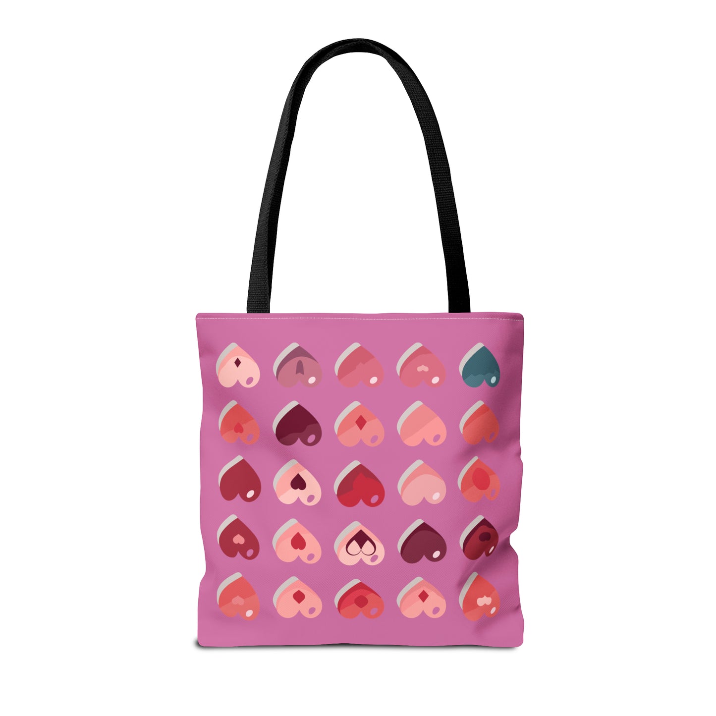 Valentine's light pink Tote Bag (AOP)