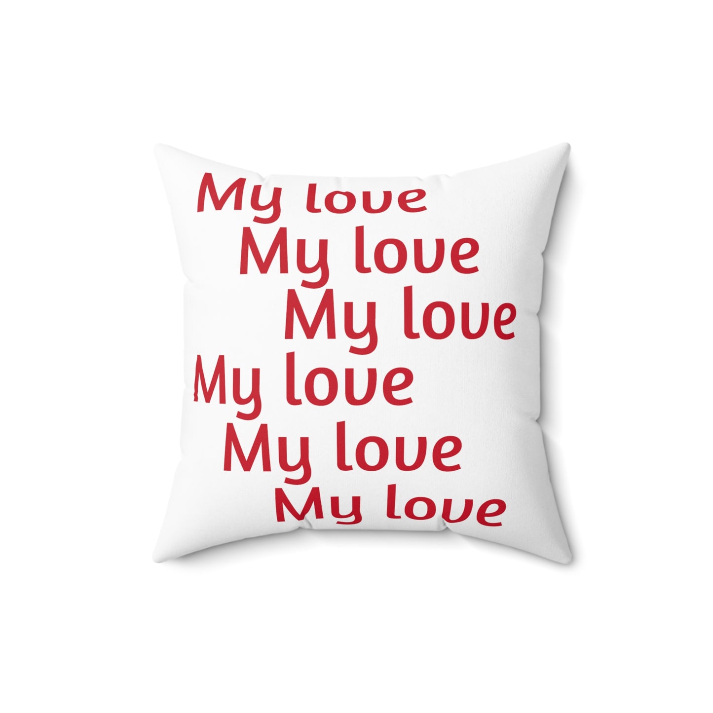 Valentine's day best home decor Spun Polyester Square Pillow