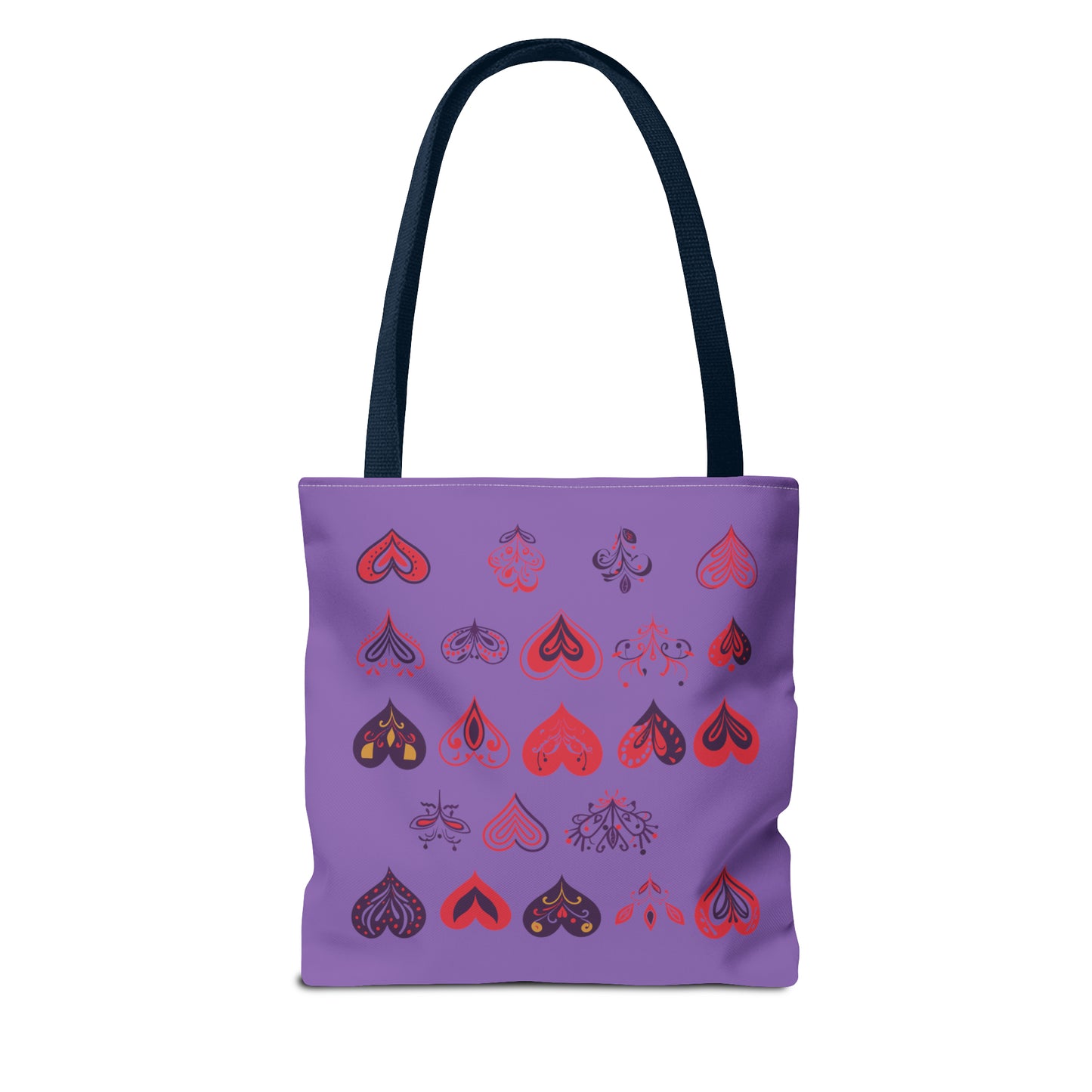 Valentine's light purple Tote Bag (AOP)