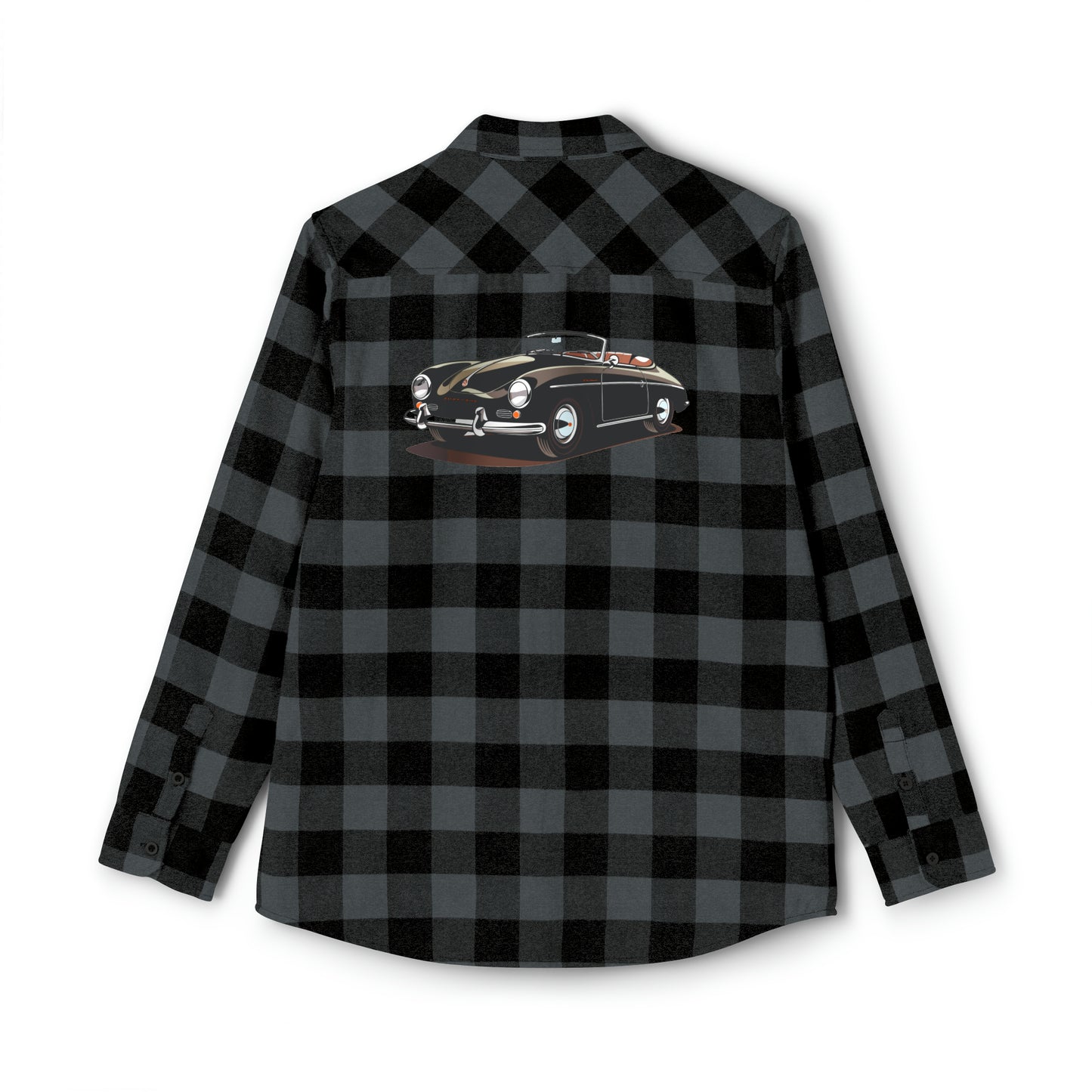 black stylist car Unisex Flannel Shirt