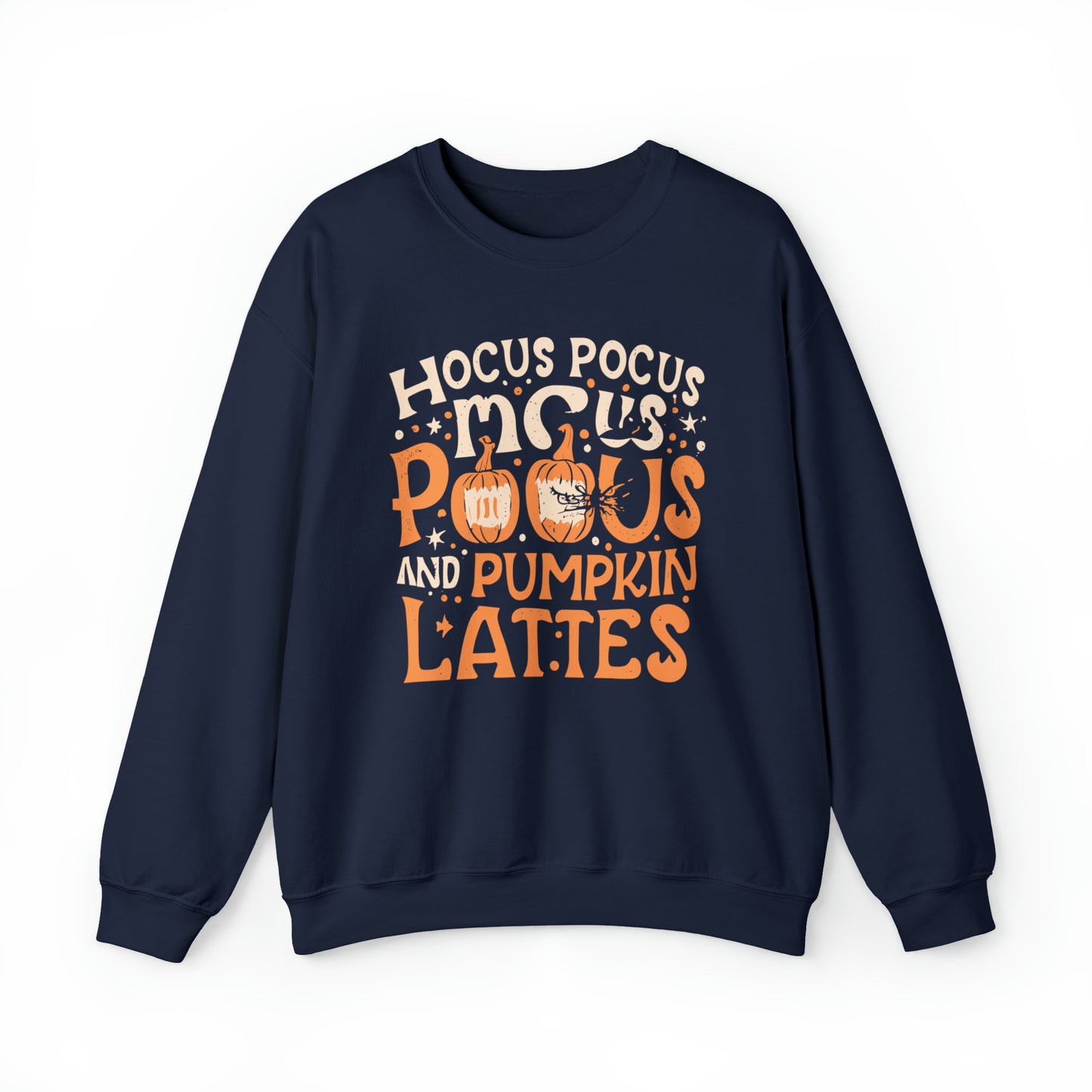 Hocus Pocus Pumpkin Lattes Halloween Sweatshirt, Spooky Season Halloween Sweatshirt, Halloween Costume, Spooky Sweatshirt, Halloween Gifts