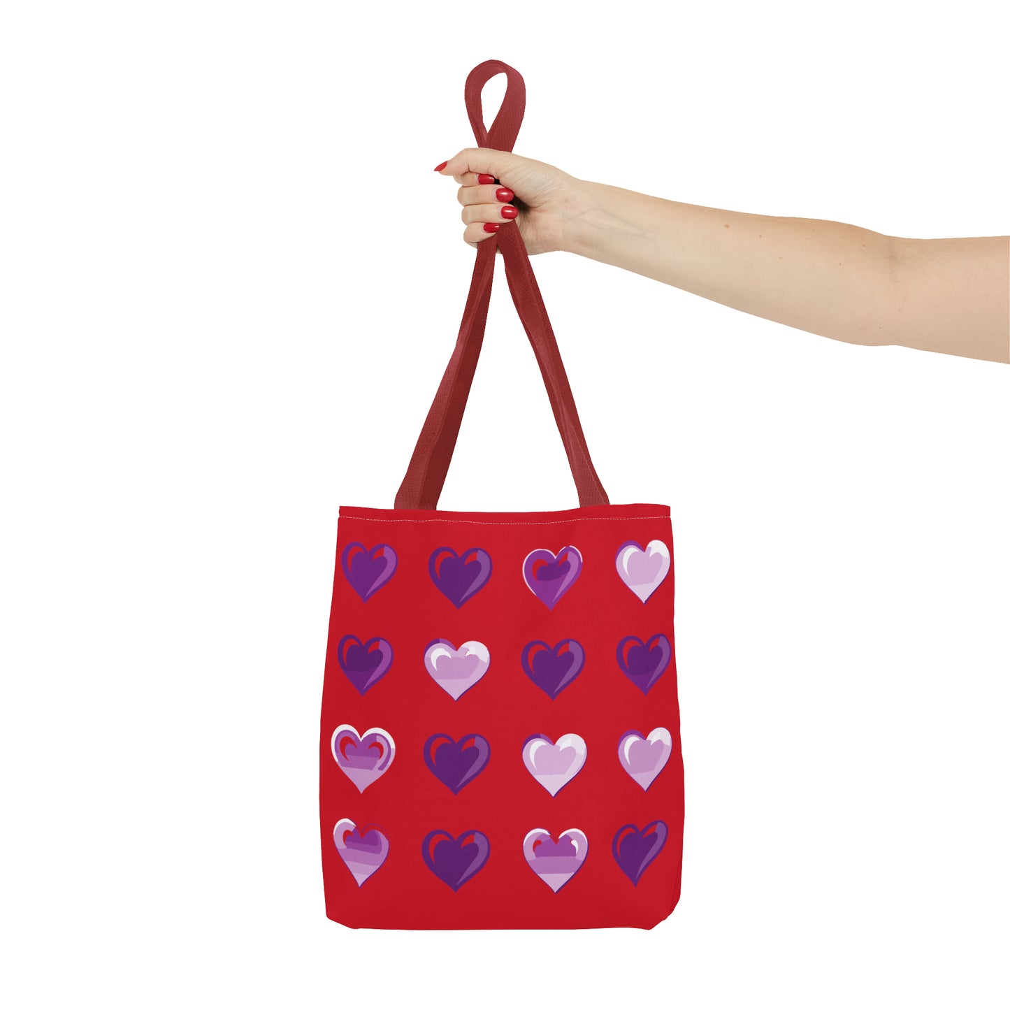 Valentine's red Tote Bag (AOP)