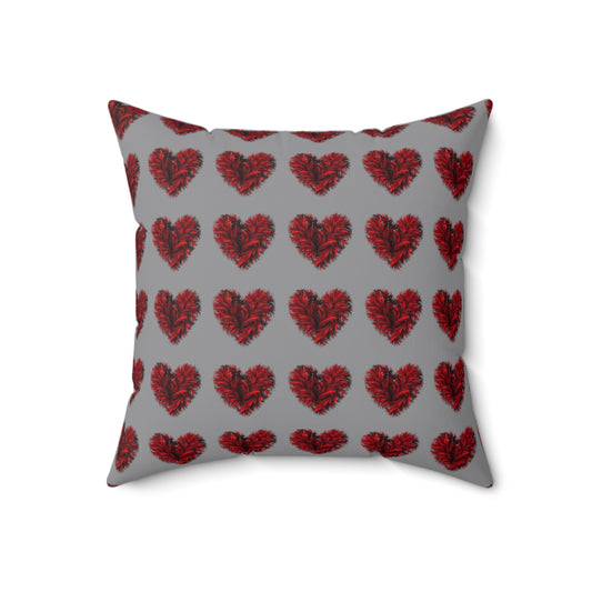Valentine's day best home decor Spun Polyester Square Pillow