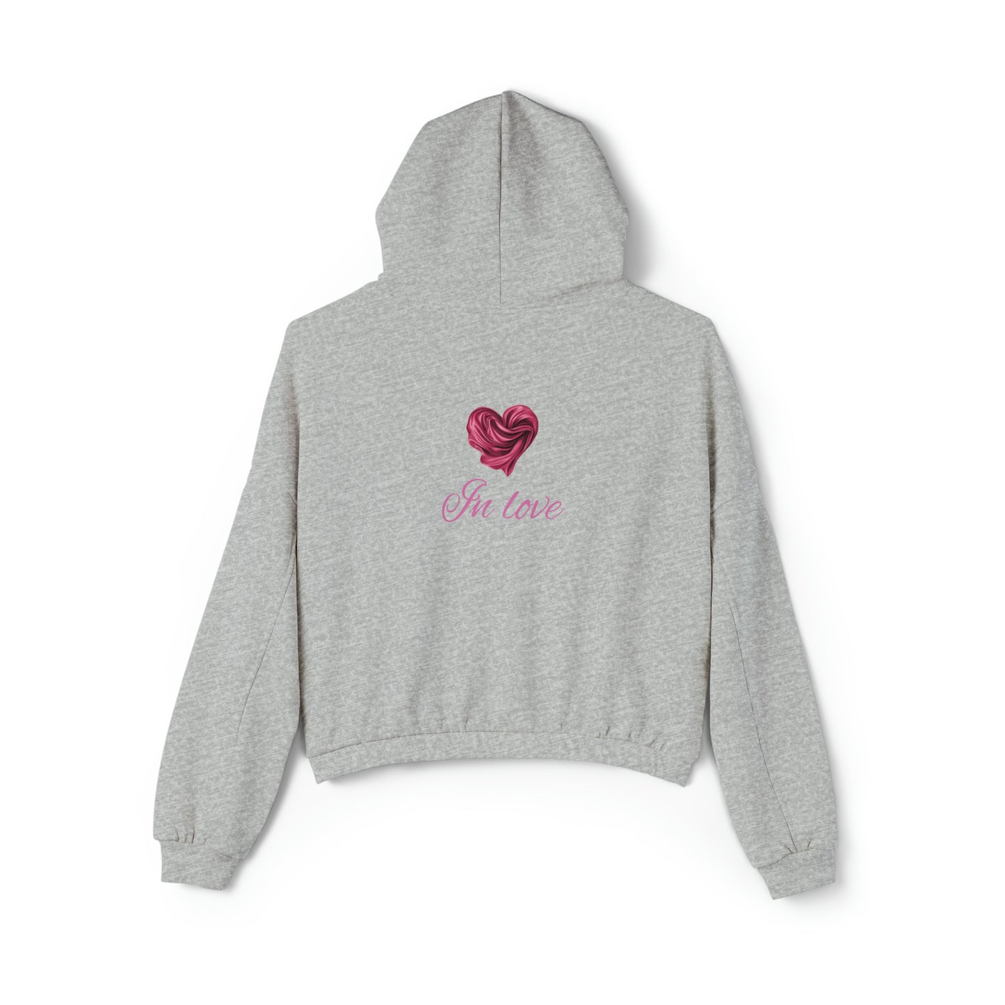 Valentine's best Gift, Women's Cinched Bottom Hoodie