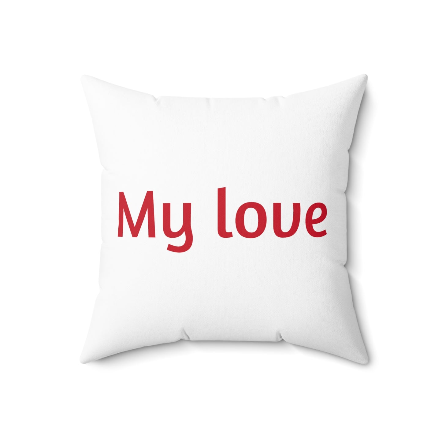 Valentine's day best home decor Spun Polyester Square Pillow