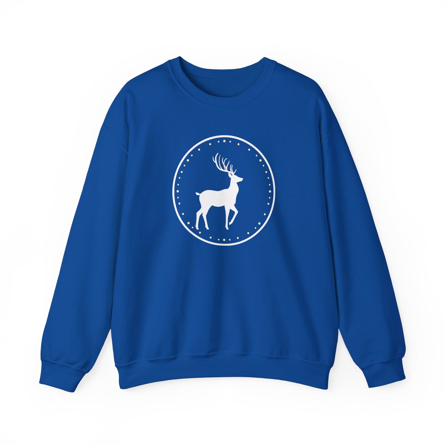 White reindeer - Christmas Shirt, Holiday Xmas Shirt, Merry Christmas, Holiday Xmas, Unisex Xmas Shirt, Christmas Sweatshirt, Christmas Apparel, Xmas Celebration Shirt, Matching Family Outfits, Christmas Gifts