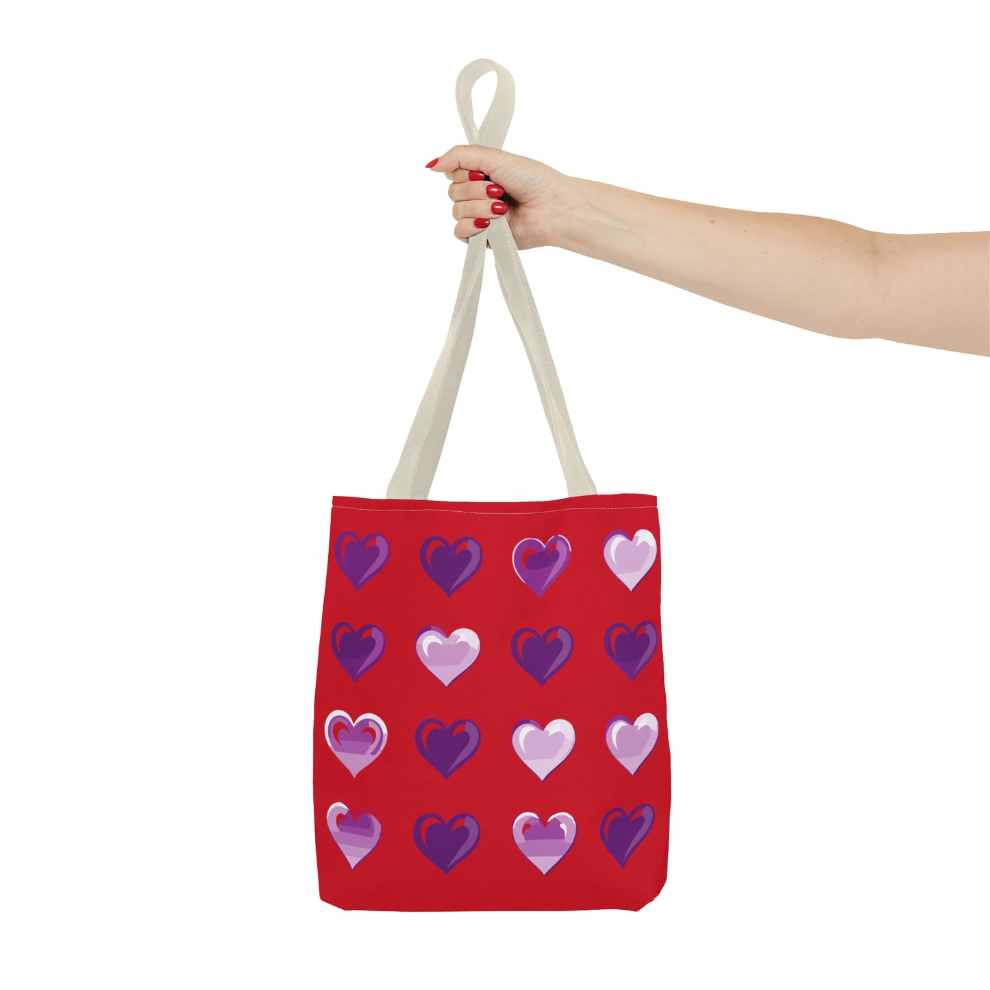 Valentine's red Tote Bag (AOP)