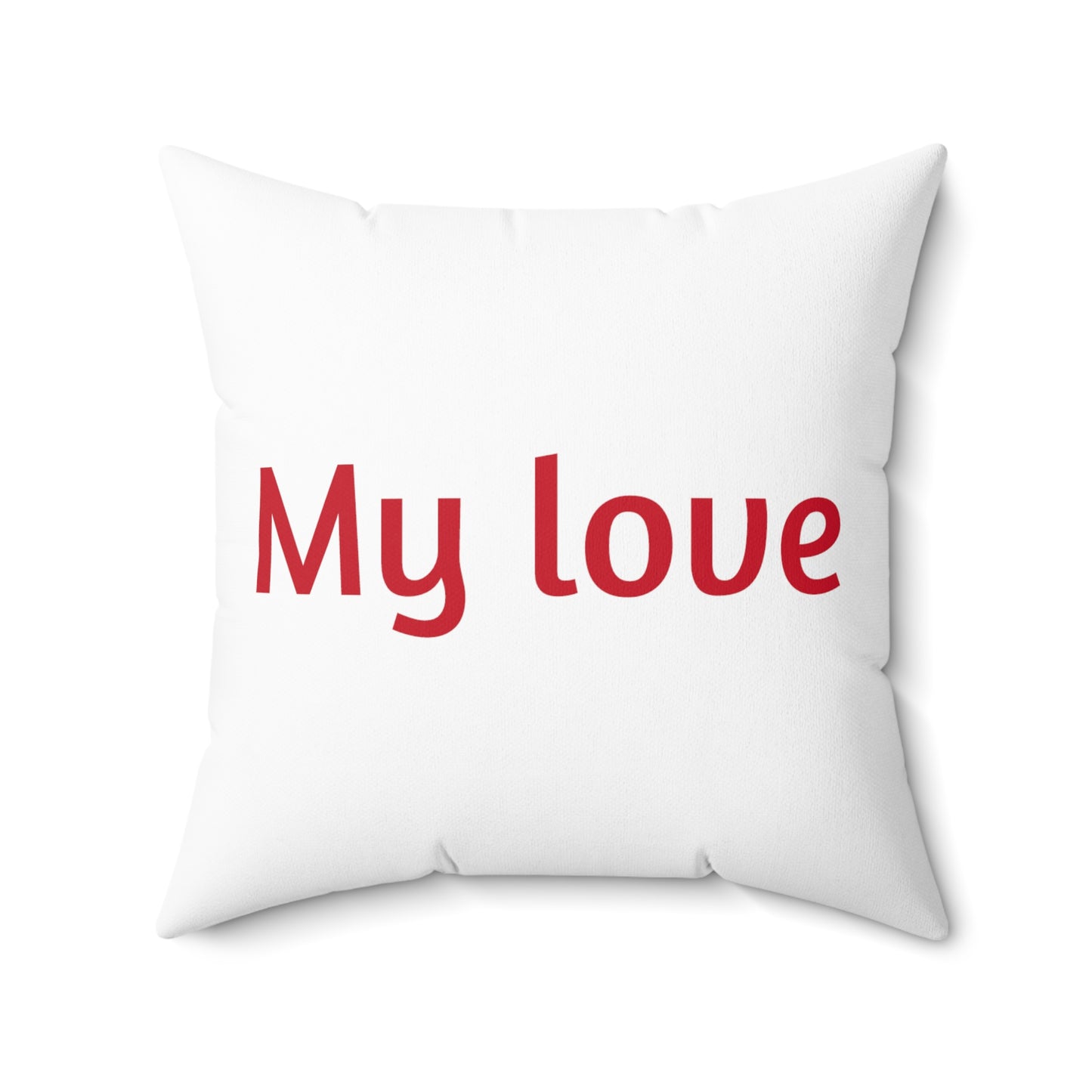 Valentine's day best home decor Spun Polyester Square Pillow