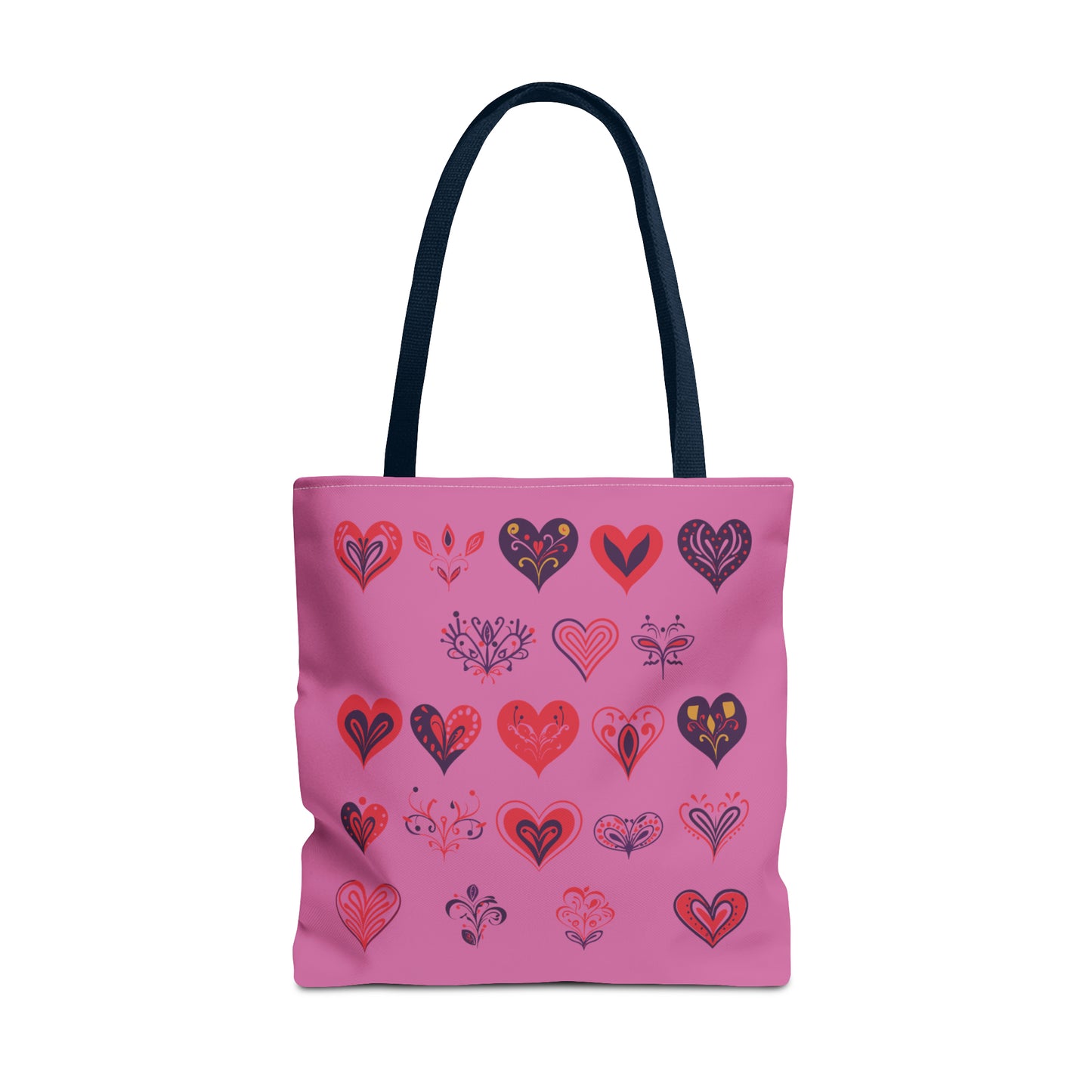 Valentine's light pink Tote Bag (AOP)