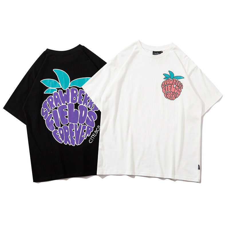 Sick Peak Vintage Strawberry  Cotton Tee