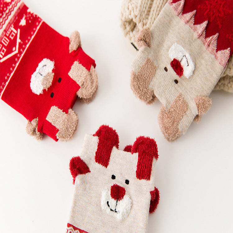 Santa Claus Cute Christmas Socks