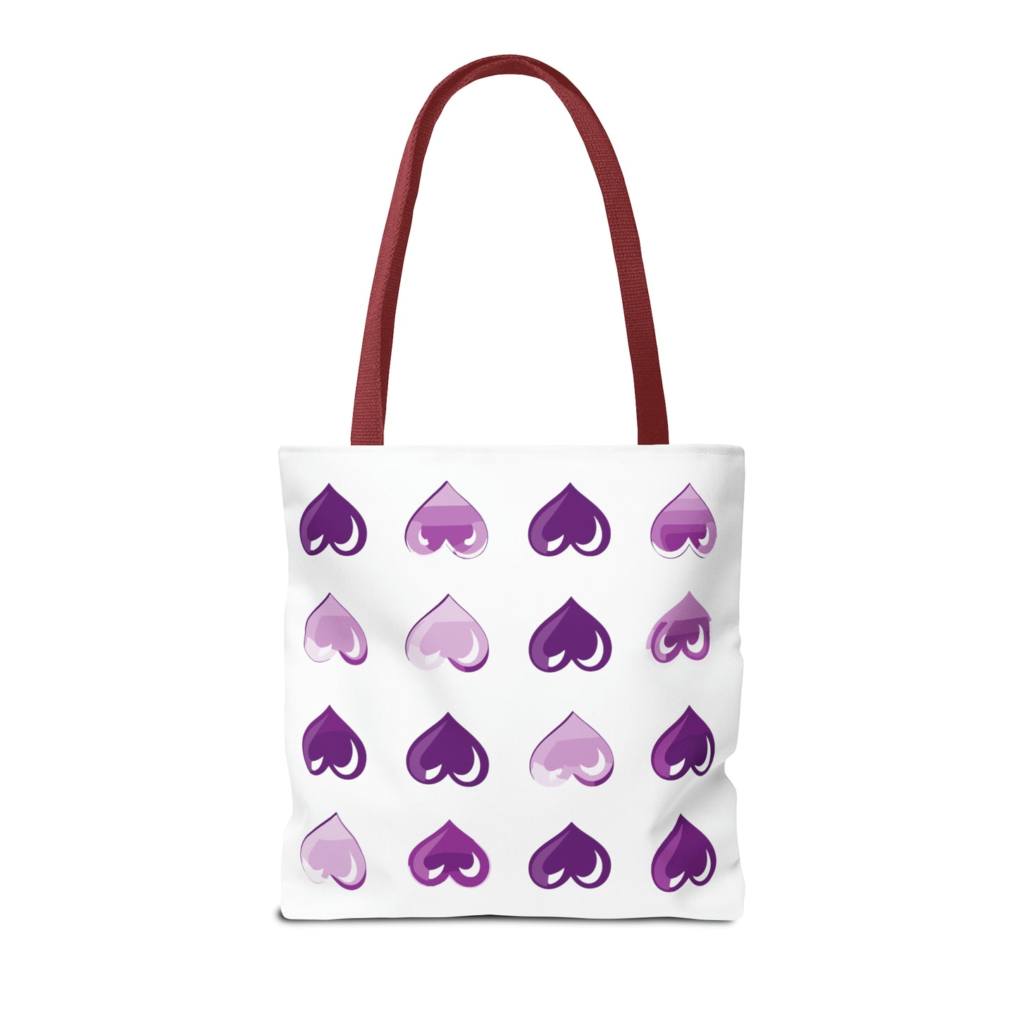 Valentine's white Tote Bag (AOP)