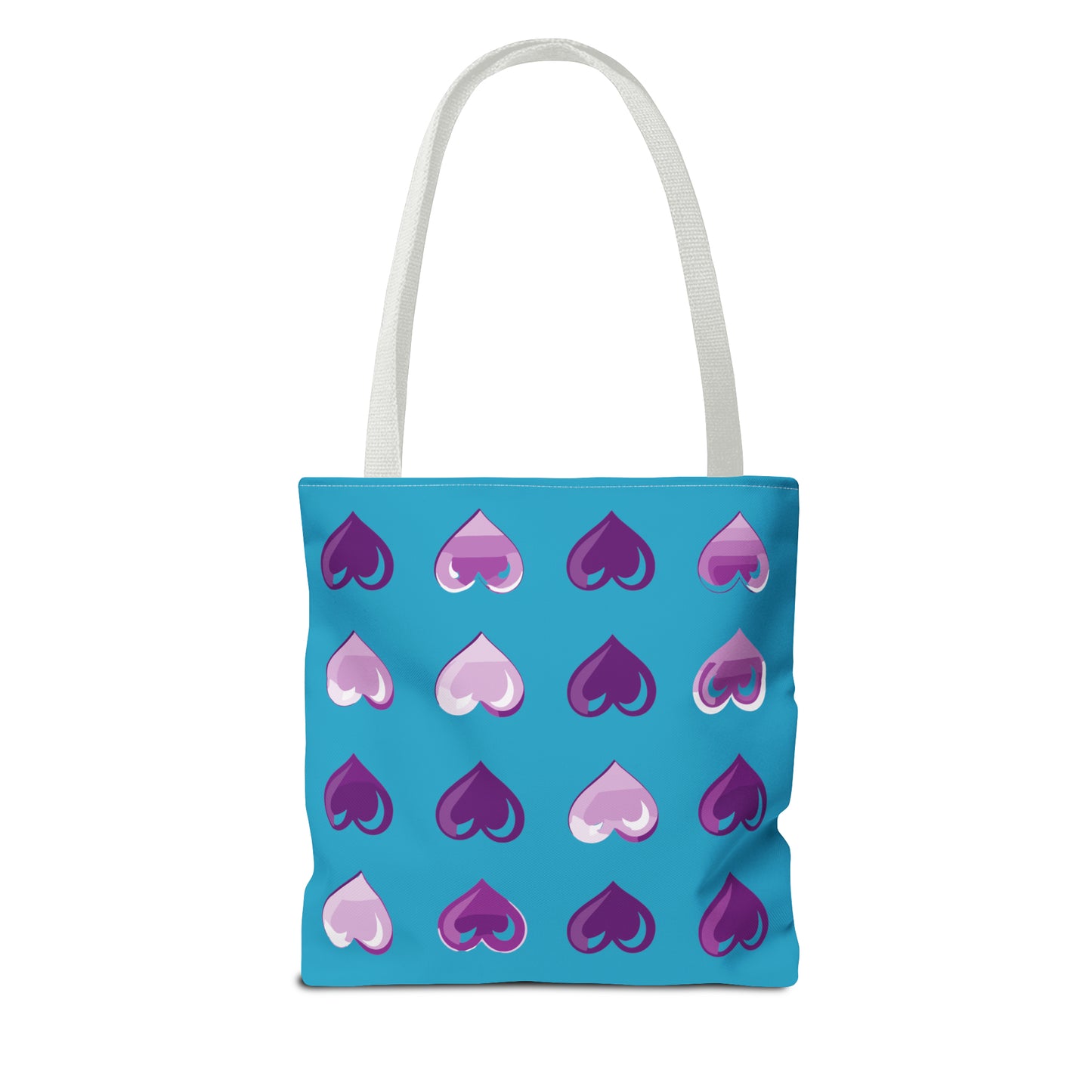 Valentine's Turquoise Tote Bag (AOP)