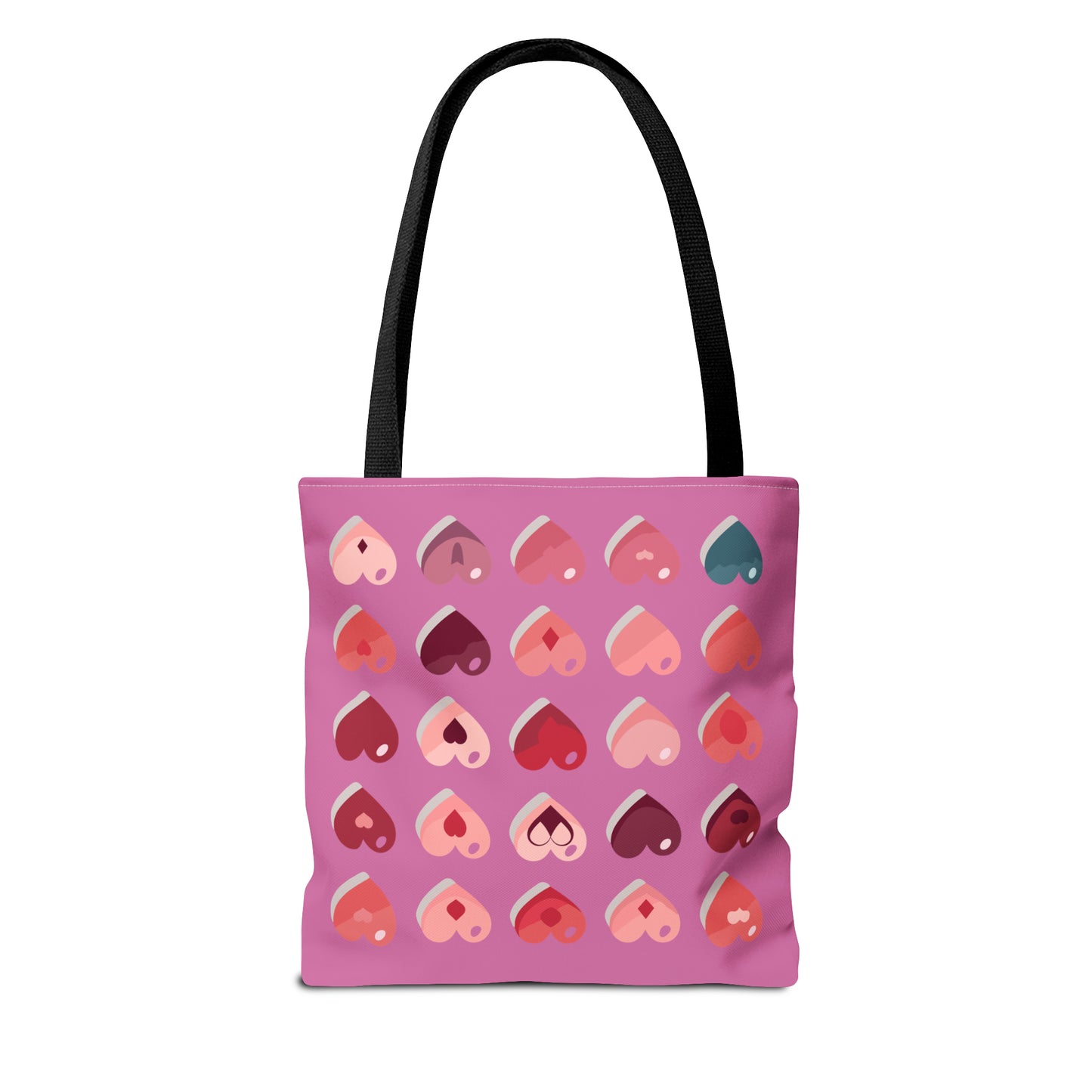 Valentine's light pink Tote Bag (AOP)