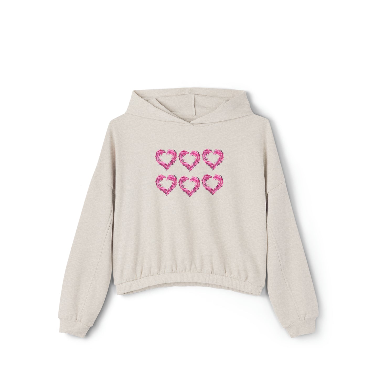 Valentine's best Gift, Women's Cinched Bottom Hoodie