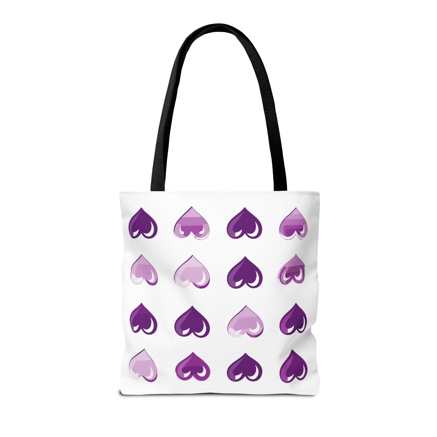 Valentine's white Tote Bag (AOP)