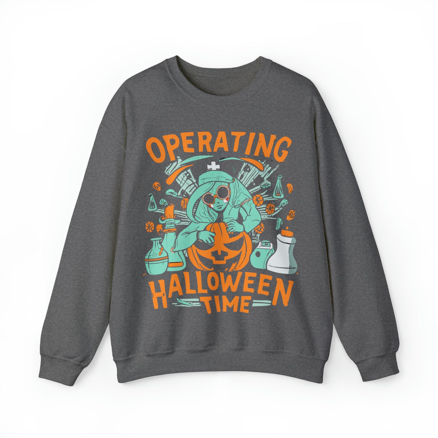 Nurse Halloween Sweatshirt, Spooky Season Halloween Sweatshirt, Halloween Costume, Spooky Sweatshirt, Halloween Gifts