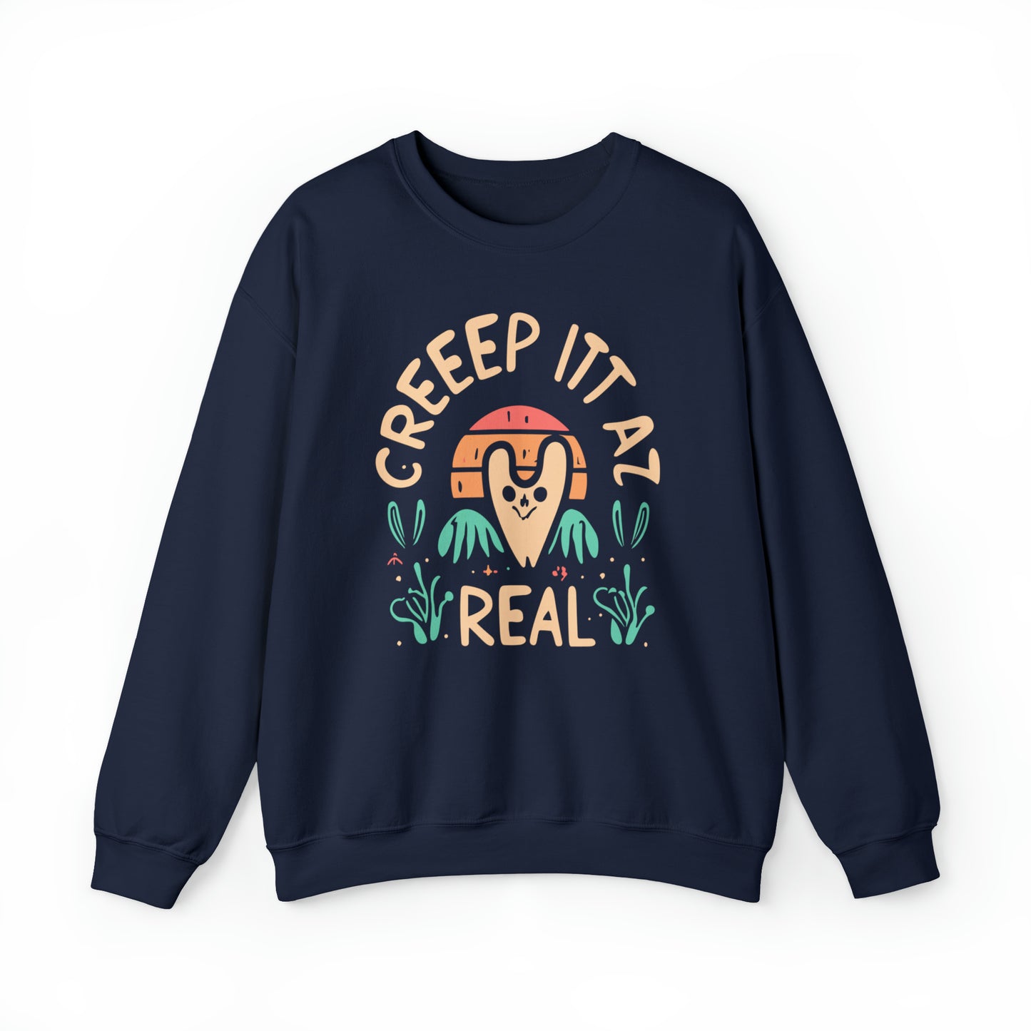 Creep It Real Halloween Sweatshirt, Spooky Season Halloween Sweatshirt, Halloween Costume, Spooky Sweatshirt, Halloween Gifts