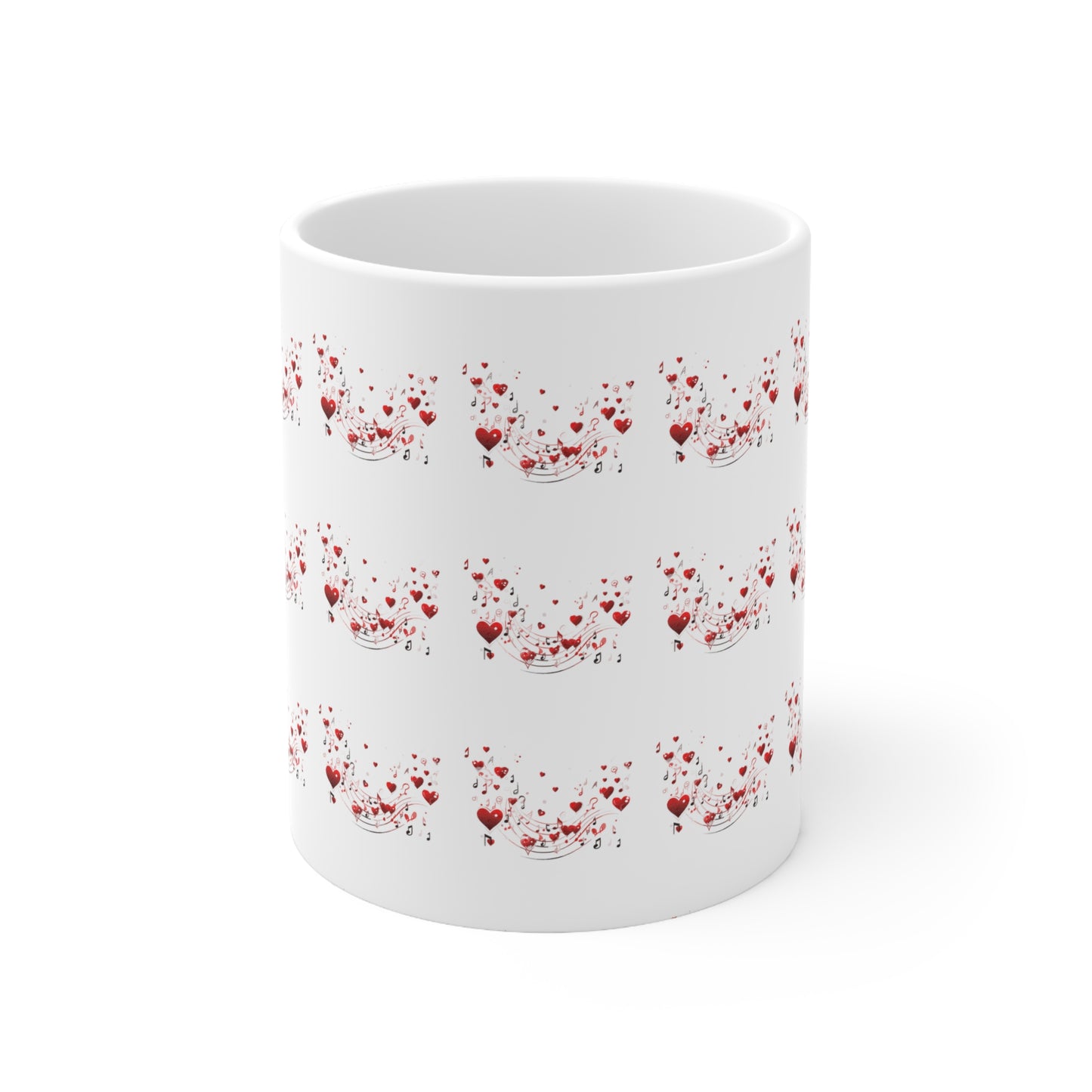 Musical Valentine's best gift ever, Ceramic Mug 11oz